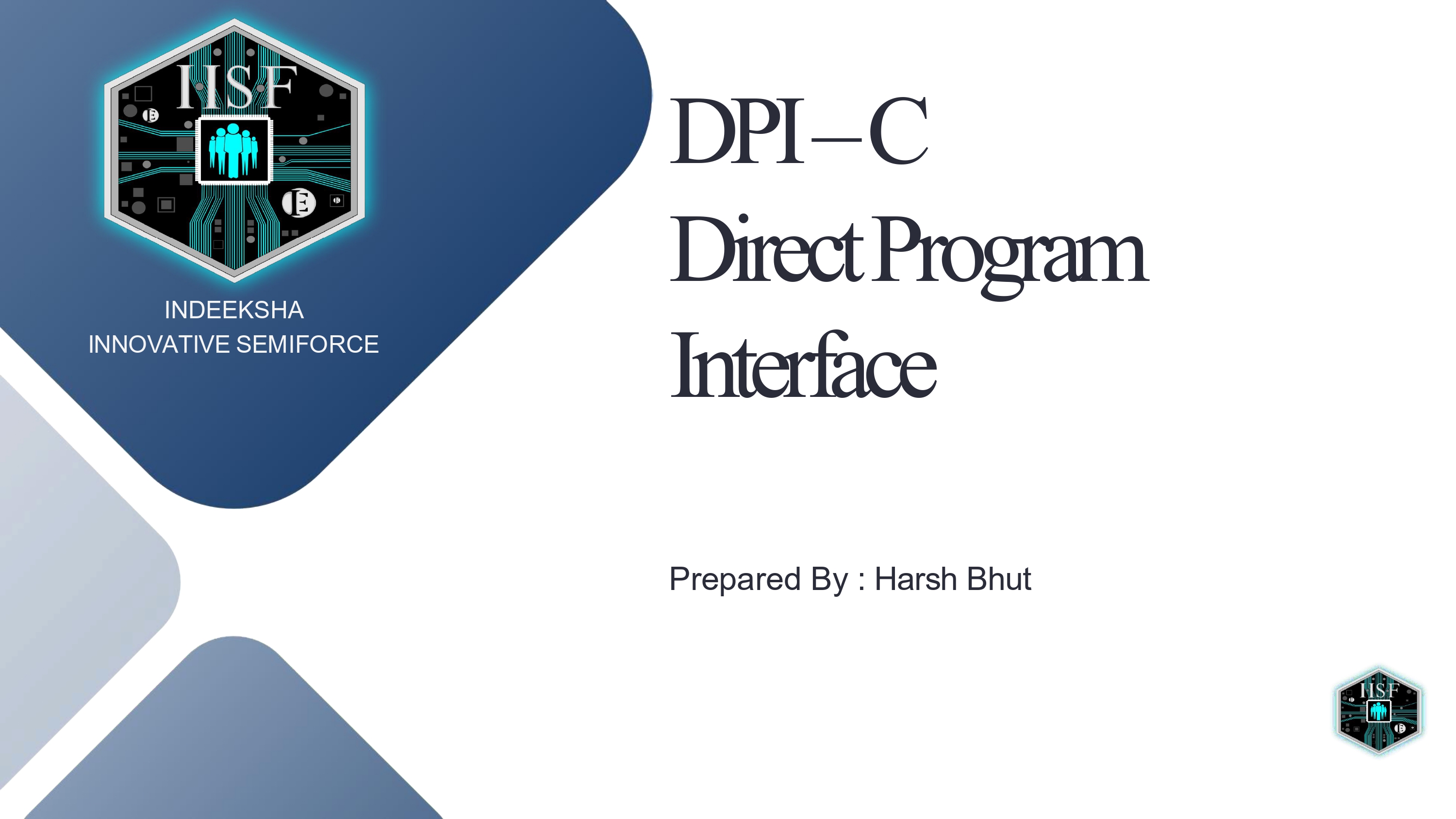 DPI-C Direct Programming